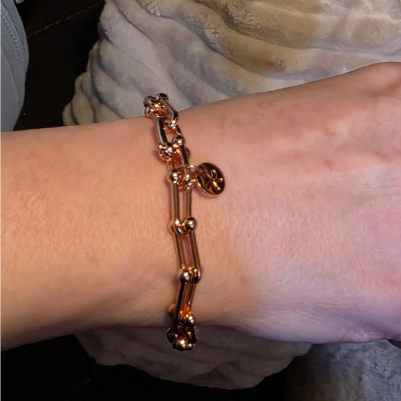 14k Rose Gold La Catena Bracelet by Spark’l- size 2 (6.75”) - Picture 8 of 8